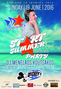 start summer Party @ asterasRadio 92